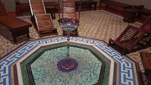 Part of the Arlington's tepidarium The Arlington Baths, Glasgow 19 - Turkish spa.jpg