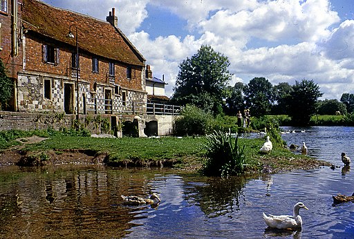 The Old Mill at West Harnham ca 1970 - geograph.org.uk - 3825582