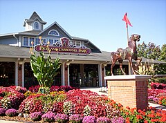 Richland Carrousel Park in Mansfield, Ohio is the first hand-carved indoor wooden carousel to be built and operated in the United States since the early 1930s