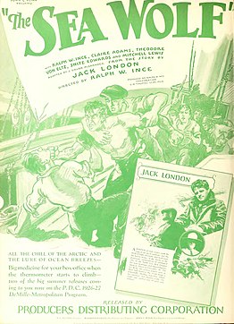 The Sea Wolf ad in Motion Picture News, 1926