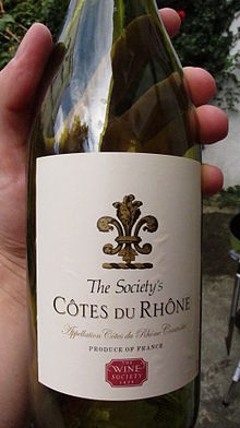 Côtes-du-rhône (AOC) — Wikipédia