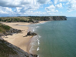 <span class="mw-page-title-main">Three Cliffs Bay</span>