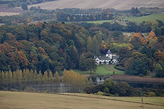 Pitlyal Loch lake and site of special scientific interest in Perth and Kinross, Scotland, UK