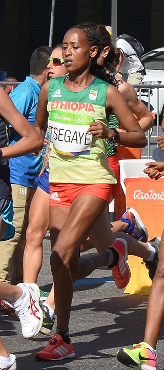 <span class="mw-page-title-main">Tirfi Tsegaye</span> Ethiopian long-distance runner