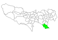 Ōta asend Tōkyō prefektuuris