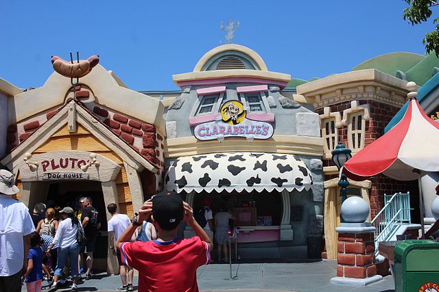 Clarabelle's, a cold dairy store in Mickey's Toontown.