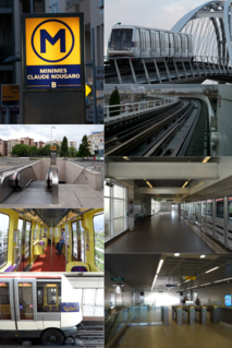 Toulouse Metro rapid-transit railway in Toulouse, France