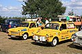 These two Trabants were used by five Czechs to go from Prague to Cape Town in 2009.
