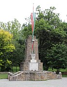 Trianon memorial along the Pesti út in People's Garden