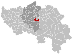 Trooz Liège Belgie Map.png