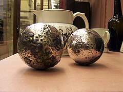 Hurling balls in Truro Museum
