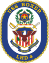 Insignă USS Boxer.