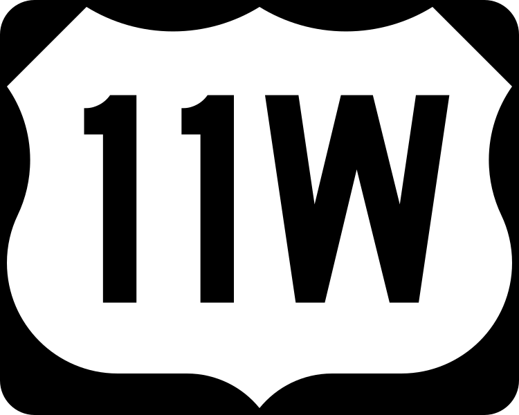 File:US 11W.svg