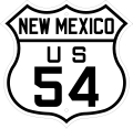 Thumbnail for File:US 54 New Mexico 1926.svg