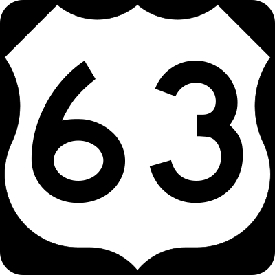 U.S. Route 63 in Louisiana