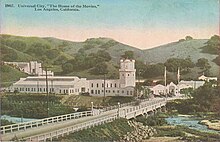 Universal City and the Los Angeles River, undated postcard Universal City postcard.jpg