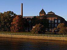 The University Consortium of Pori in its early October evening glory