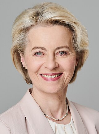 <span class="mw-page-title-main">Ursula von der Leyen</span> President of the European Commission since 2019