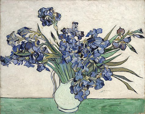 5. Iridoj - Van Gogh, 1890