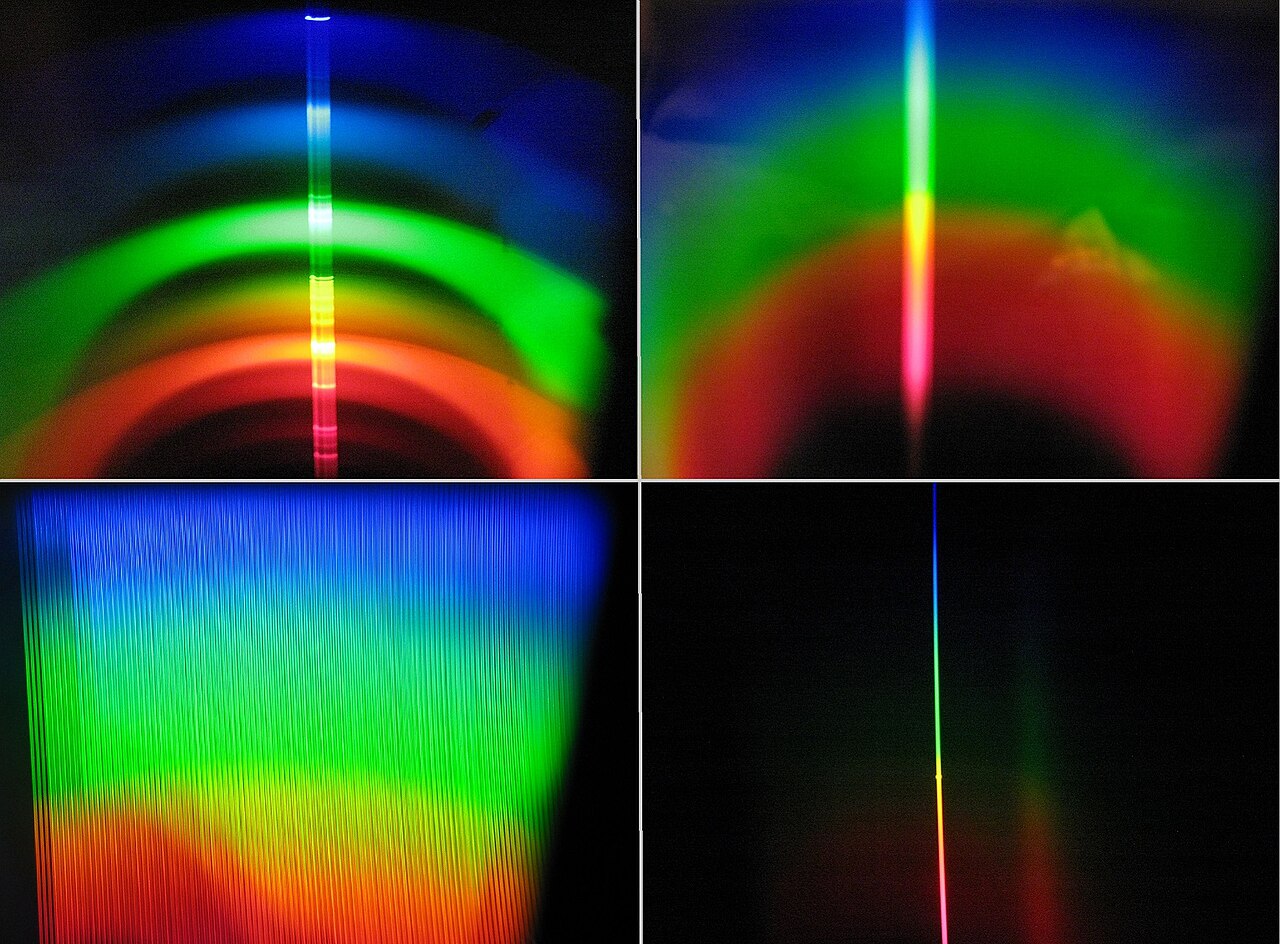 ledelse tønde Distrahere File:Various lighting spectrums - Flurescent incandescent diode and candle.jpg  - Wikipedia
