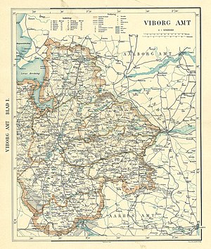 Før 1970 Viborg Amt: Amtmænd, Se også, Noter