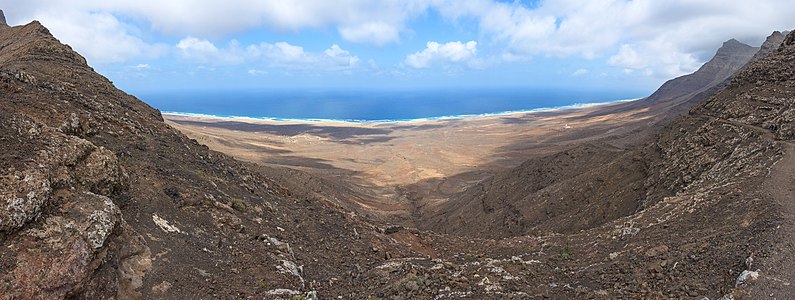 View from Degollada de Cofete Fuerteventura