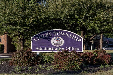 Violet Township Sign 1