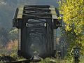 Eisenbahnbrücke über die Weser, nahe Vlotho, Kreis Herford