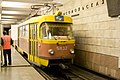 Skład tramwajów Tatra T3SU na stacji