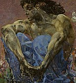 "Dimoni Assegut" de Mikhail Vrubel (1890)