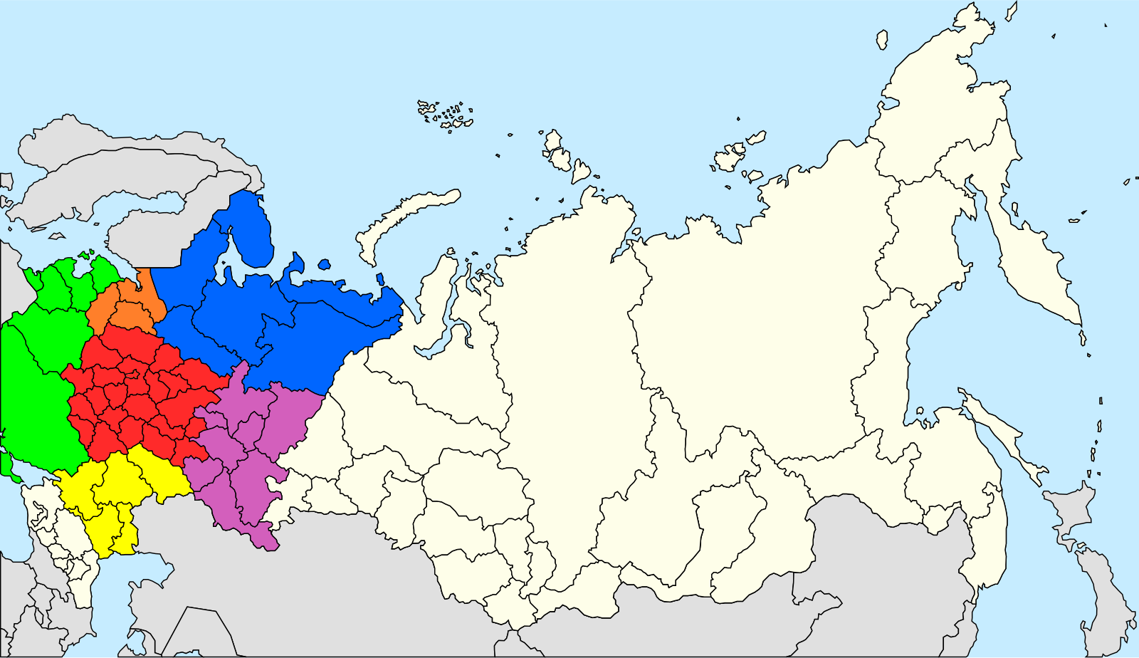 Восточная область россии. Европейская часть России. Европейкая часть Росси. Западная часть России. Субъекты РФ европейской части.