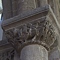 Norman carving on capital