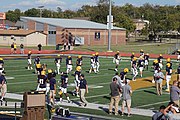 A&M–Commerce warming up