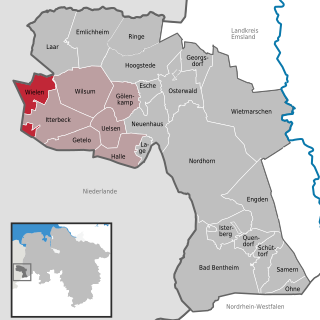 <span class="mw-page-title-main">Wielen</span> Municipality in Lower Saxony, Germany