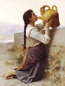 La Gargoulette, de William Bouguereau (1886).