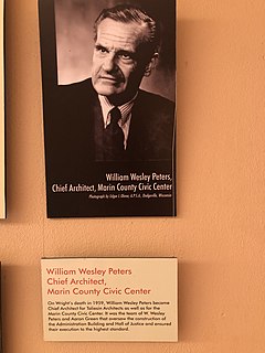 <span class="mw-page-title-main">William Wesley Peters</span> American architect and engineer (1912–1991)