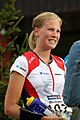 Line Hagman at World Orienteering Championships 2010 in Trondheim, Norway