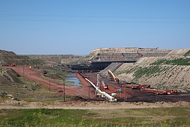 Wyodak Mine seen from Interstate 90