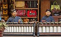 * Nomination Yogyakarta, Indonesia: Two gamelan players with their Gendèr. --Cccefalon 08:54, 15 March 2015 (UTC) * Promotion Good quality. --Hubertl 09:09, 15 March 2015 (UTC)