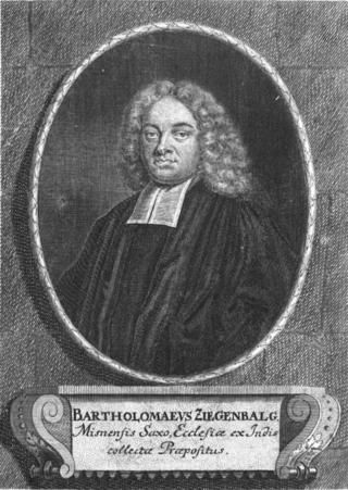 <span class="mw-page-title-main">Bartholomäus Ziegenbalg</span>