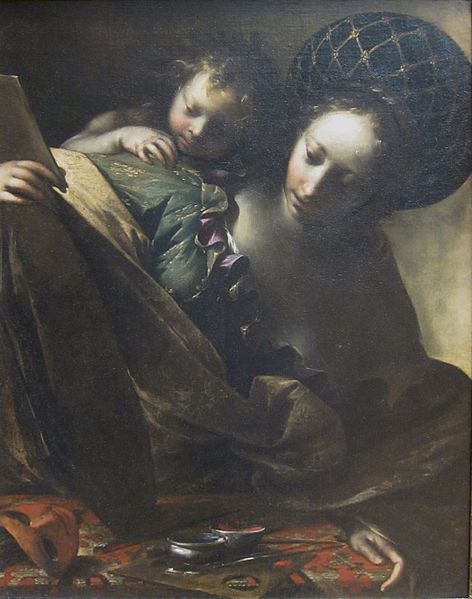 File:'Allegory of Painting' by Francesco Cairo, c. 1630.JPG