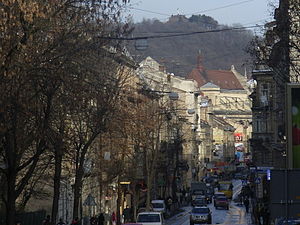 Вул. Дорошенка у Львові