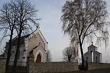 Костел св. Лаврентія, Погорільці. Фото 2014 р.