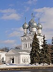 Cathedral of Archangel Michael (Bronnitsy), has been built per 1696-1705. The iconostasis and icons for a temple was written by imperial masters-icon painters of Tihon Ivanovich Filatev and Cyril Ivanovich Ulanov.