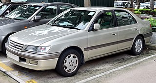<span class="mw-page-title-main">Toyota Corona</span> Series of automobiles manufactured by Toyota