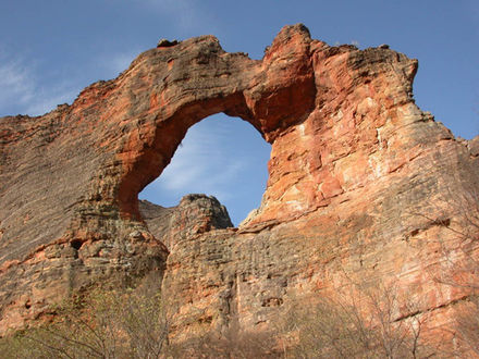 Pierced Rock, in Serra da Capivara National Park