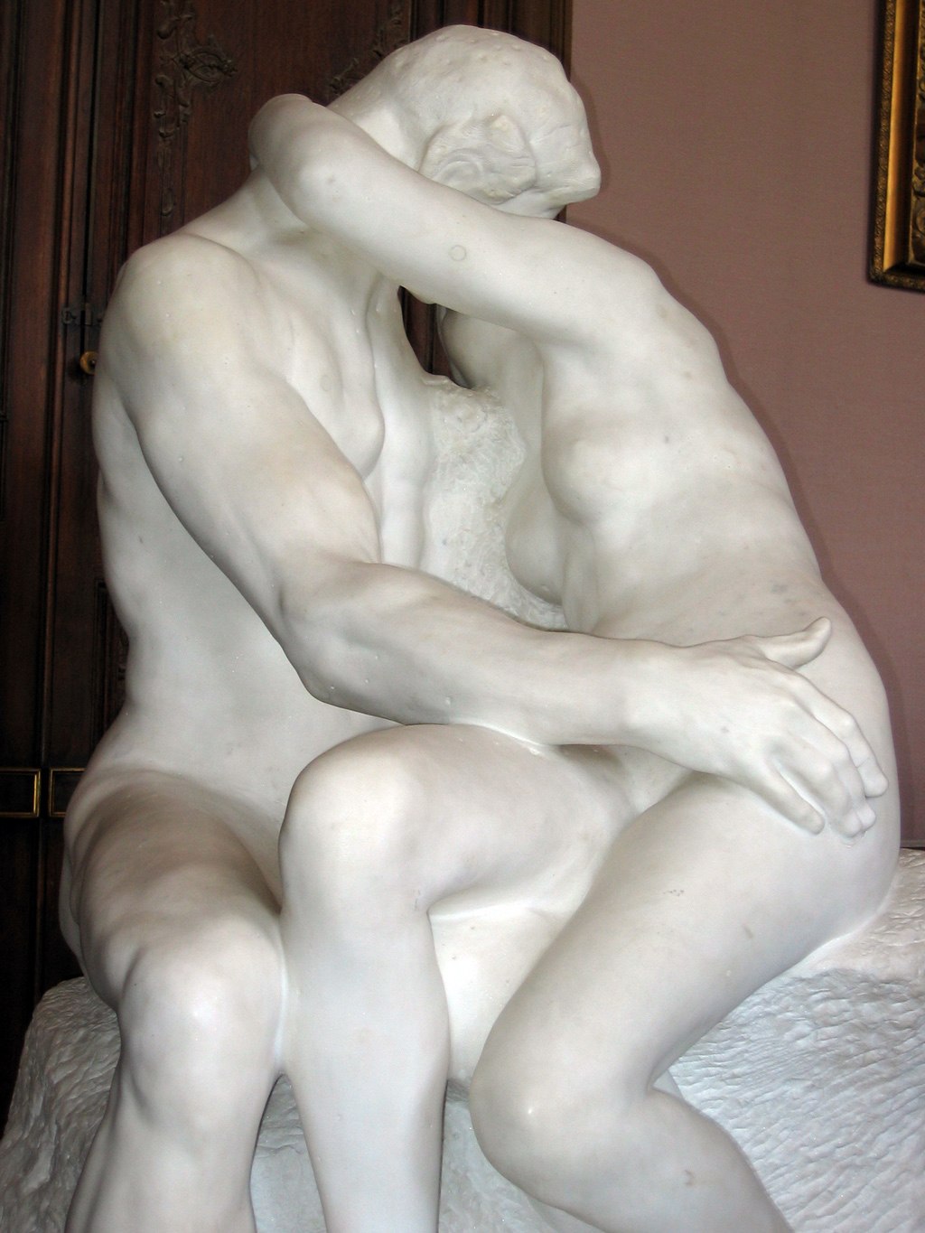 "The Kiss" by Auguste Rodin