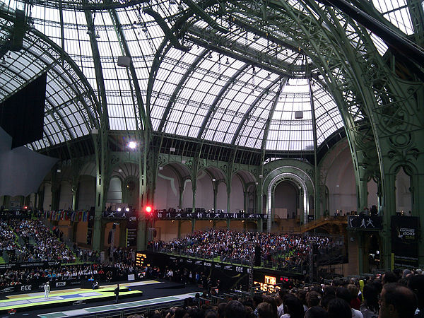 General view of the Grand Palais during the championship