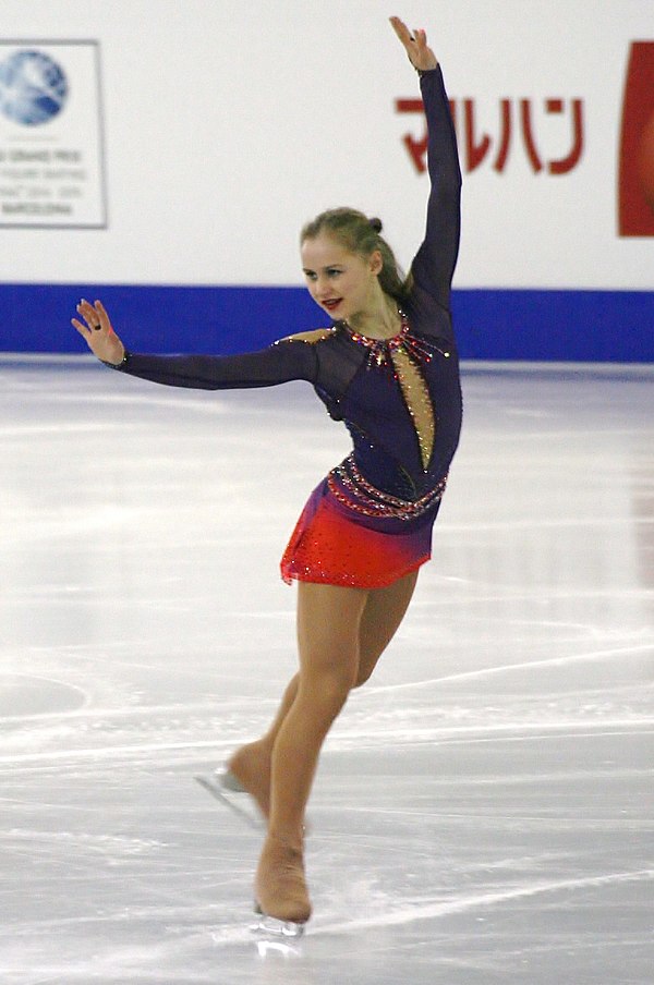 Sakhanovich at the 2014–15 Junior Grand Prix Final