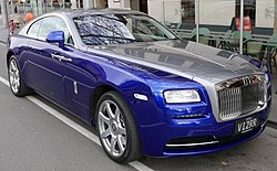 2014 Rolls-Royce Wraith (MY14) coupe (2015-07-25) 01.jpg